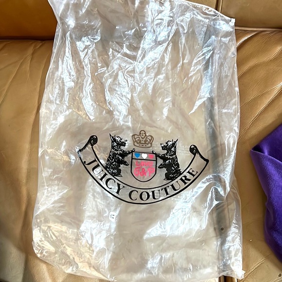 Juicy Couture Velour Purple Tracksuit 🌸 Y2K New NEW! - Picture 9 of 11